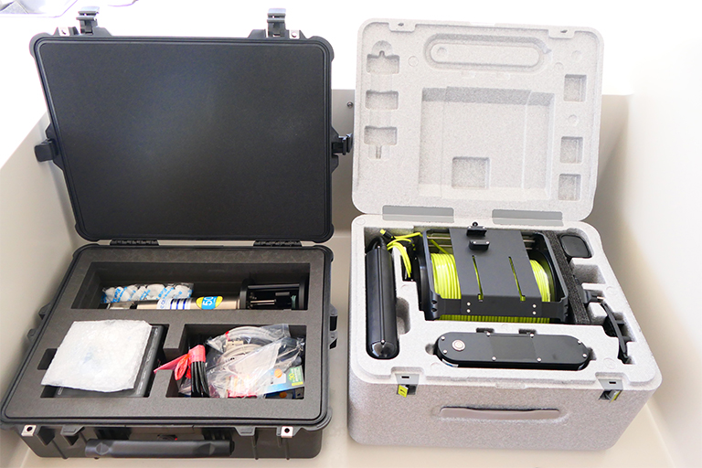 Hidrófono C75 -200SP y Sensor multiparámetro CTD